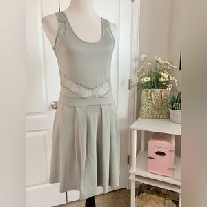 *Minor Flaw* Buffalo David Bitton Lace Pleated Fit & Flare